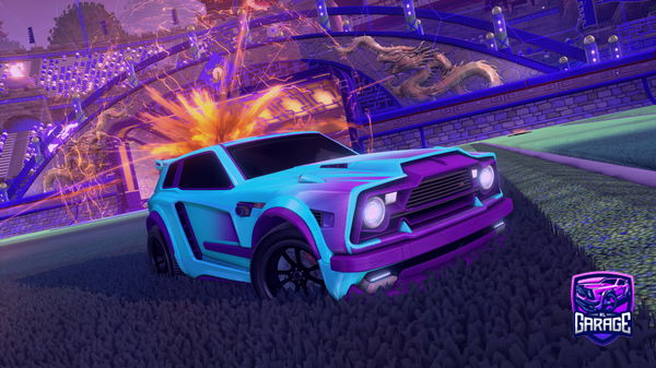 A Rocket League car design from cpthekid