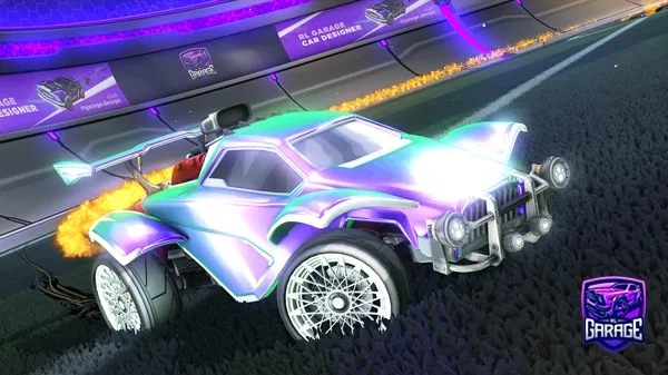 A Rocket League car design from themaxitaxi789