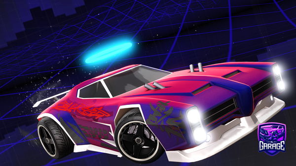 A Rocket League car design from ixzz
