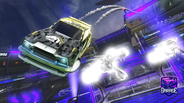 A Rocket League car design from PIGBOY46