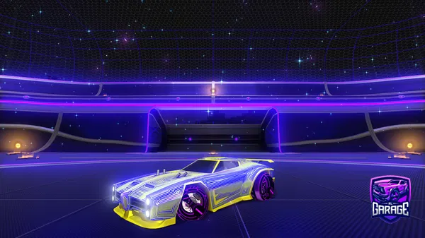 A Rocket League car design from kinneko189