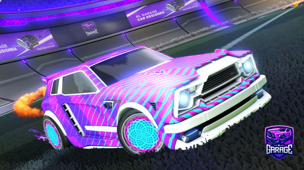 A Rocket League car design from Profanaties