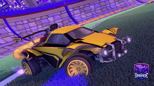 A Rocket League car design from oke772