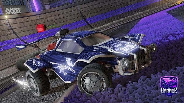 A Rocket League car design from Bikeal