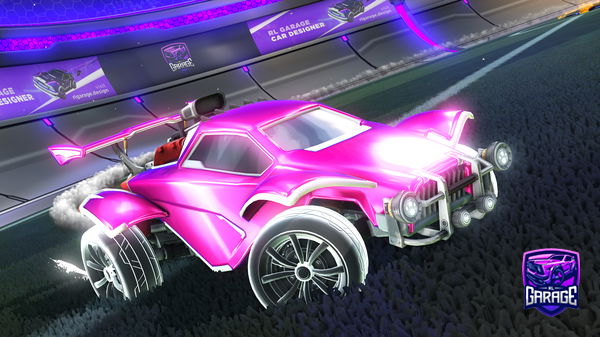 A Rocket League car design from Theblackgoat
