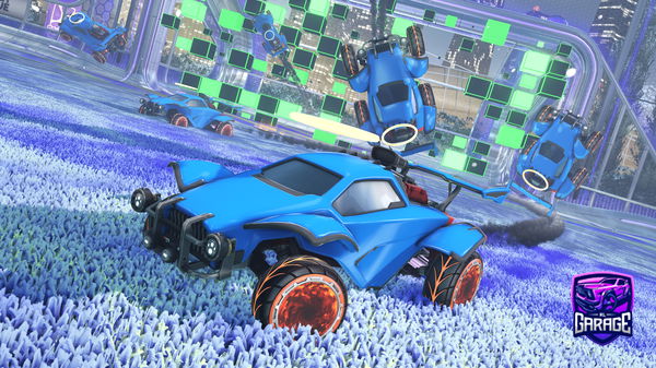 A Rocket League car design from Paqxrl