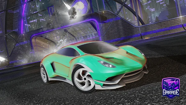A Rocket League car design from Extreme-concept