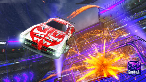 A Rocket League car design from Delgados