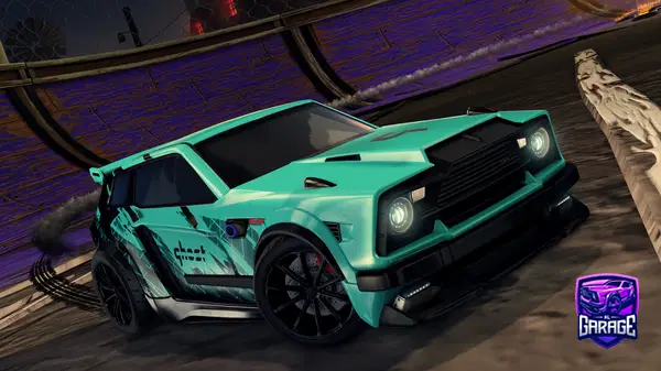 A Rocket League car design from Benst53