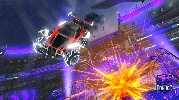 A Rocket League car design from PentaCrow