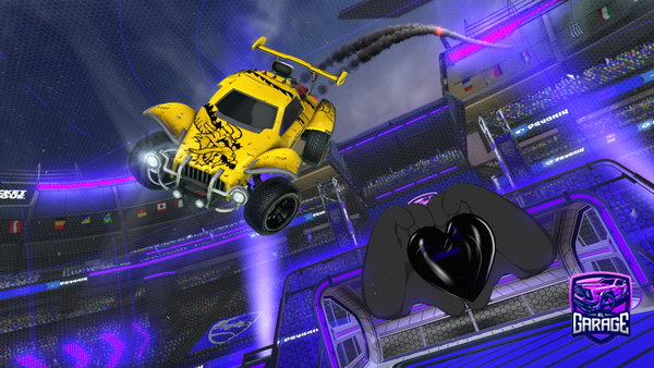 A Rocket League car design from MoAlk_13