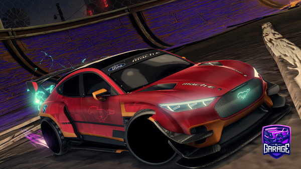 A Rocket League car design from sscdtho