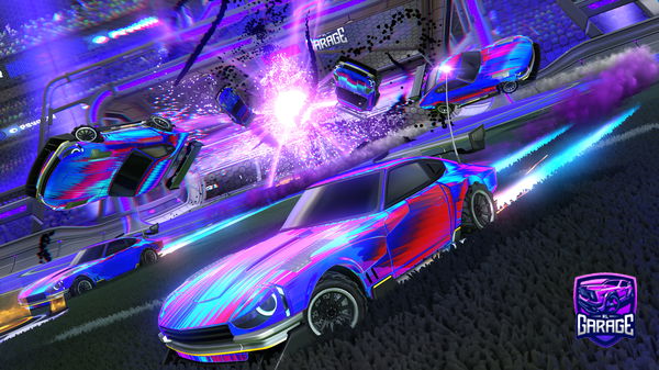 A Rocket League car design from Poweredplayer