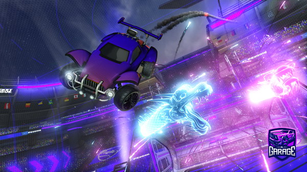 A Rocket League car design from Styx_cars