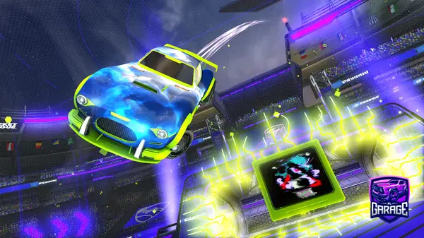 A Rocket League car design from Murlo