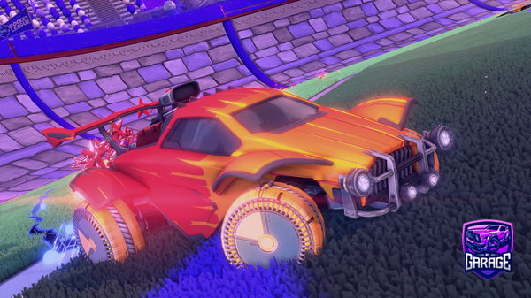 A Rocket League car design from Tydrorl