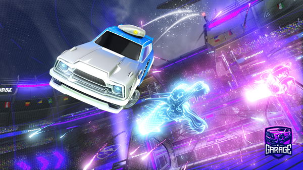 A Rocket League car design from mrTREAD