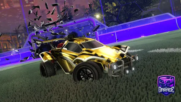 A Rocket League car design from theflyinghog