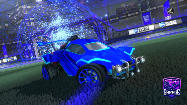 A Rocket League car design from DH_IS_A_SWEAT