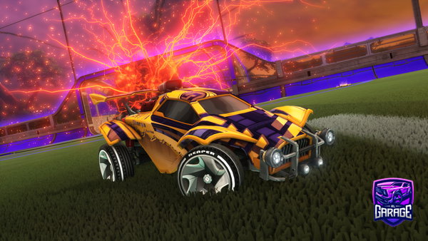 A Rocket League car design from muchtarrl