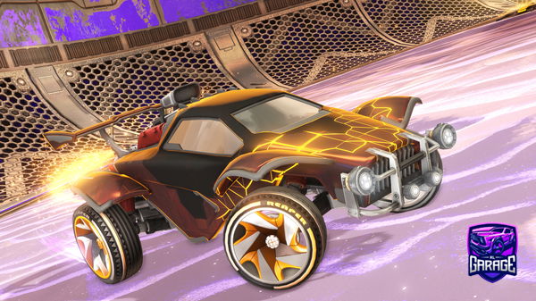 A Rocket League car design from DRW