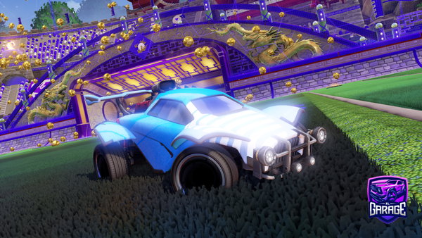 A Rocket League car design from ElFennekin