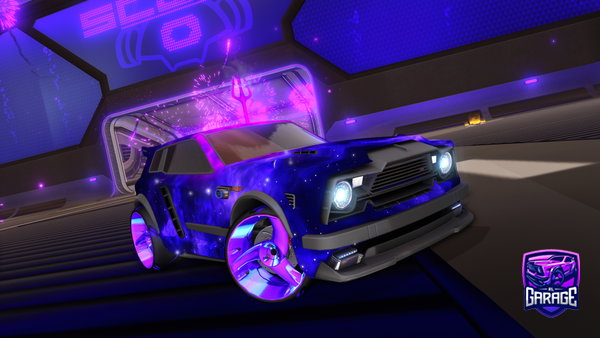 A Rocket League car design from gc435