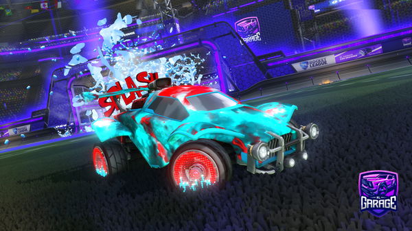 A Rocket League car design from MrJuSticEe