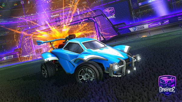 A Rocket League car design from TheRealMonk3yKing