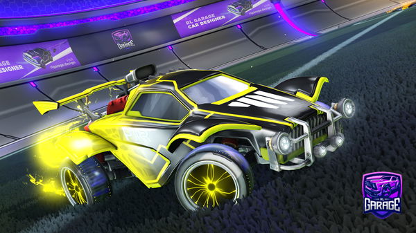 A Rocket League car design from quollguy36