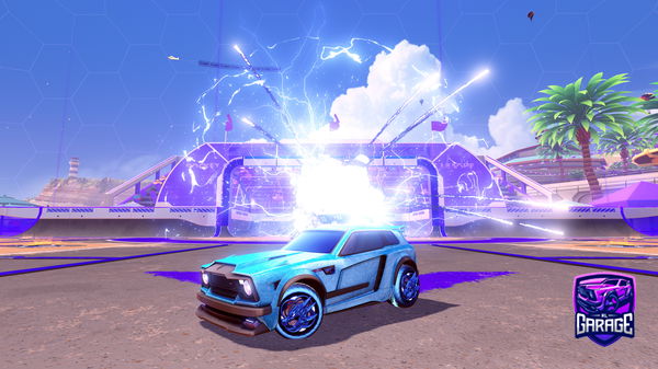 A Rocket League car design from SCSTANDUP