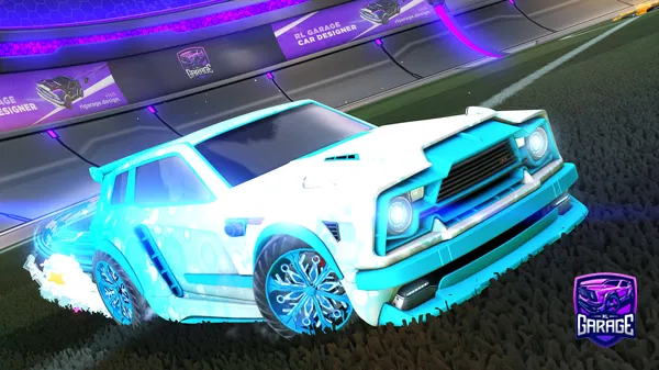 A Rocket League car design from Anasspeed