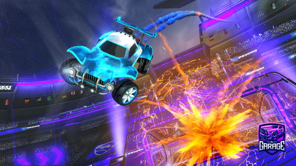 A Rocket League car design from Vlerror