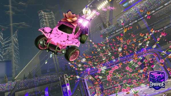 A Rocket League car design from GirlSkullCrusher