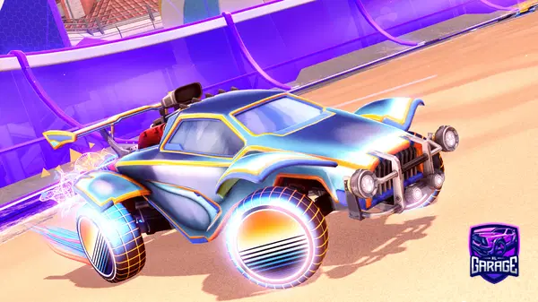 A Rocket League car design from Vaylence