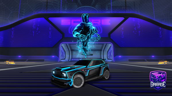 A Rocket League car design from Kunin_xyx