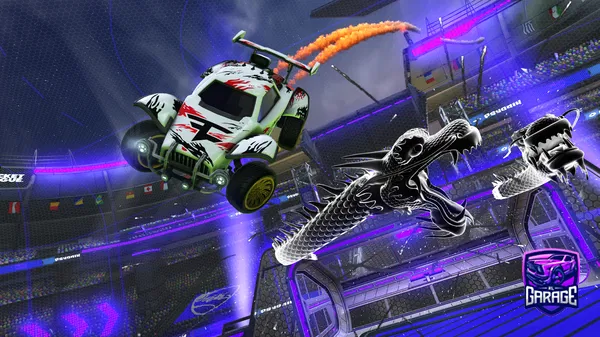 A Rocket League car design from XHAND98