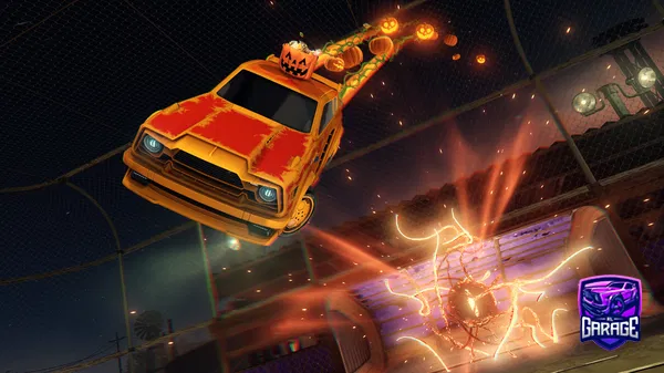 A Rocket League car design from flashnrgarage