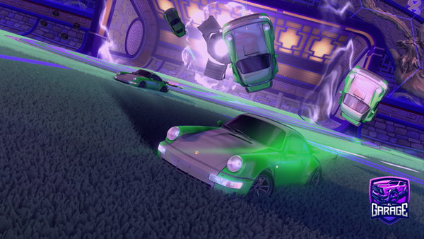 A Rocket League car design from Rahiane