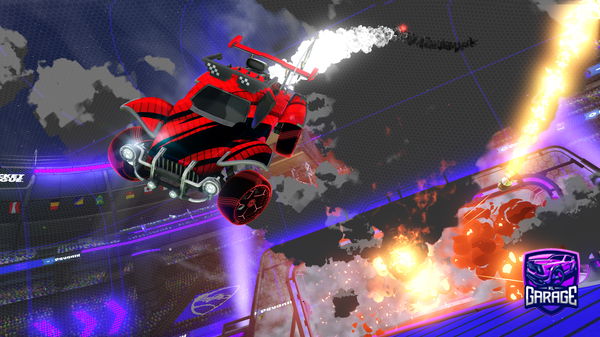 A Rocket League car design from StuntPlayZYT