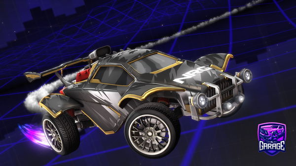 A Rocket League car design from Akasa