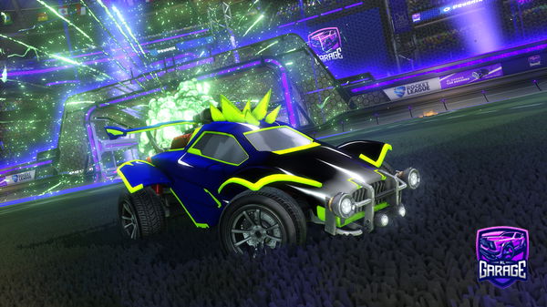 A Rocket League car design from Ghostofkiev