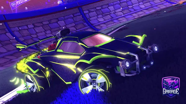 A Rocket League car design from bendyrhino