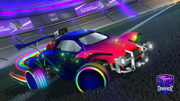 A Rocket League car design from Flying_Lama_11