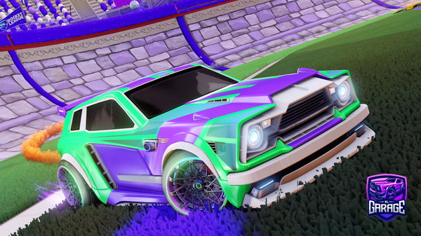 A Rocket League car design from Zoey07