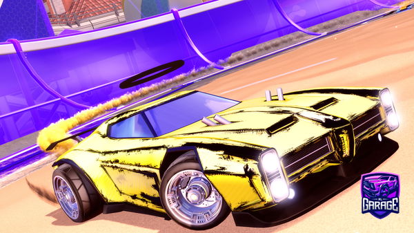 A Rocket League car design from raparber