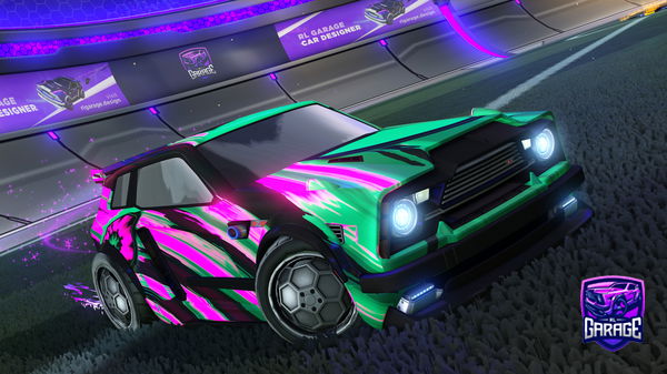 A Rocket League car design from IAmCooked