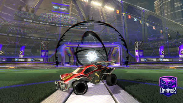A Rocket League car design from Spaball