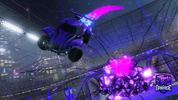 A Rocket League car design from ManLikeLen