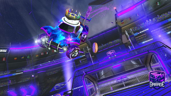 A Rocket League car design from Lucille